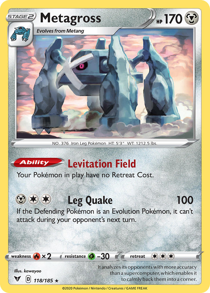 Metagross Pokémon card