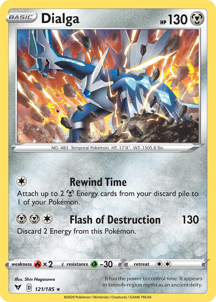 Dialga Pokémon card