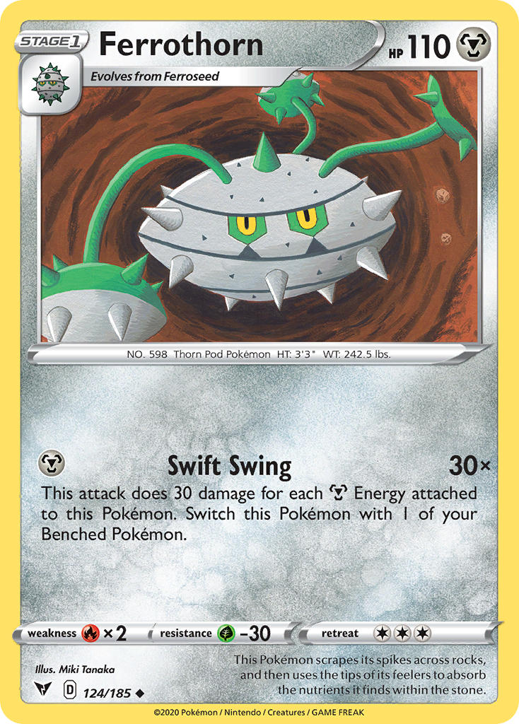 Ferrothorn Pokémon card