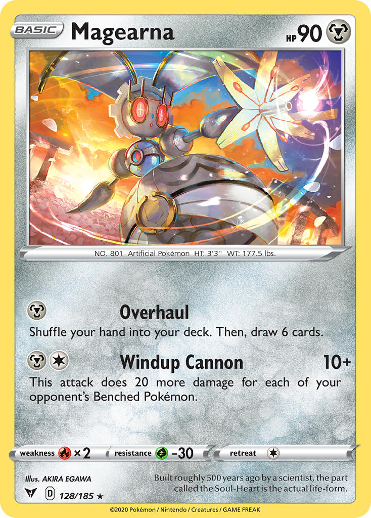 Magearna Pokémon card