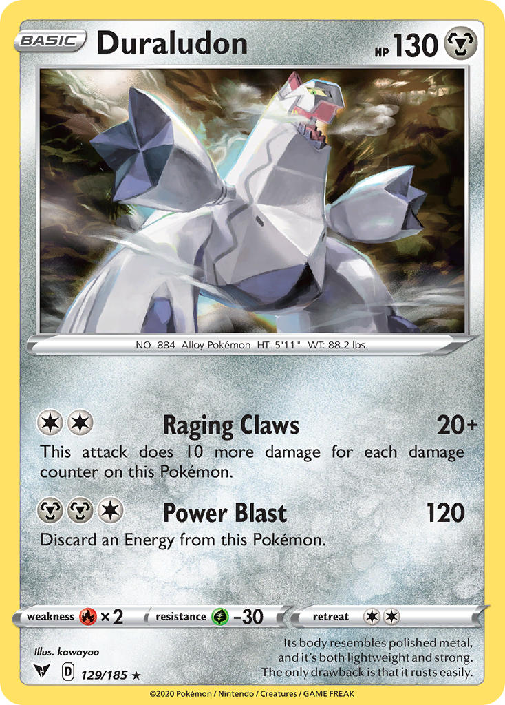 Duraludon Pokémon card