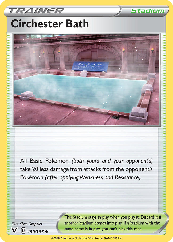 Circhester Bath Pokémon card
