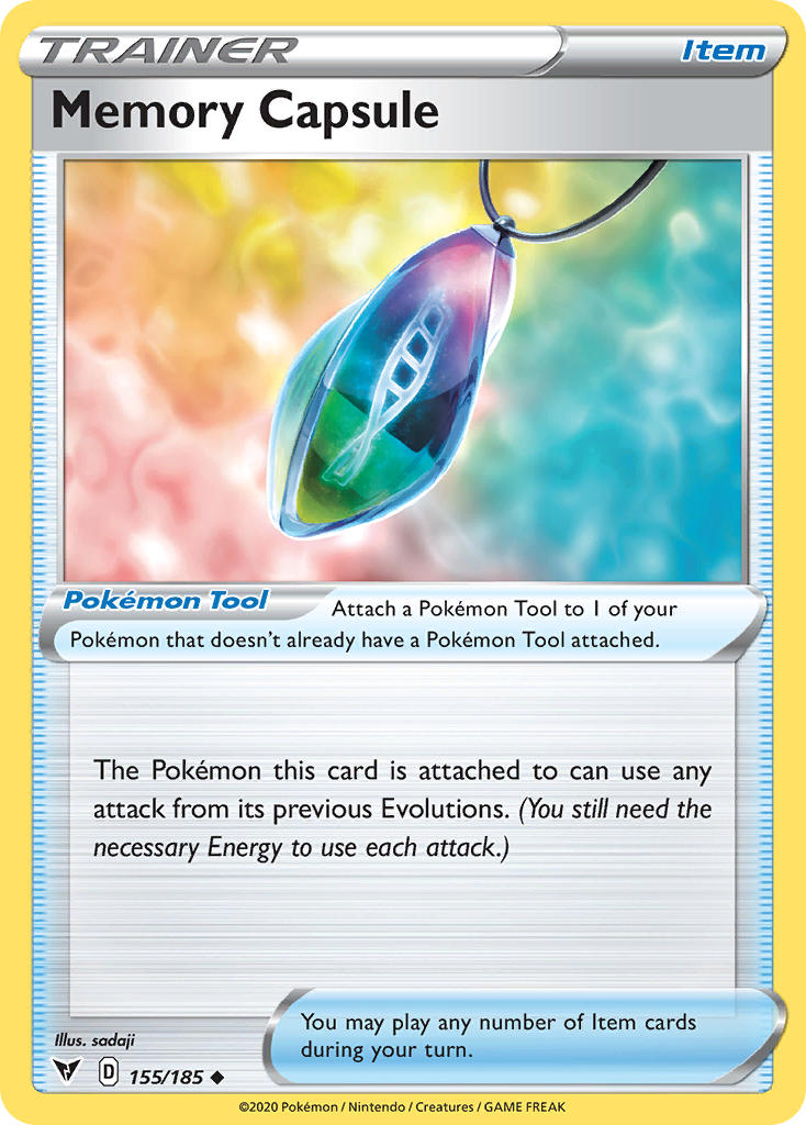 Memory Capsule Pokémon card