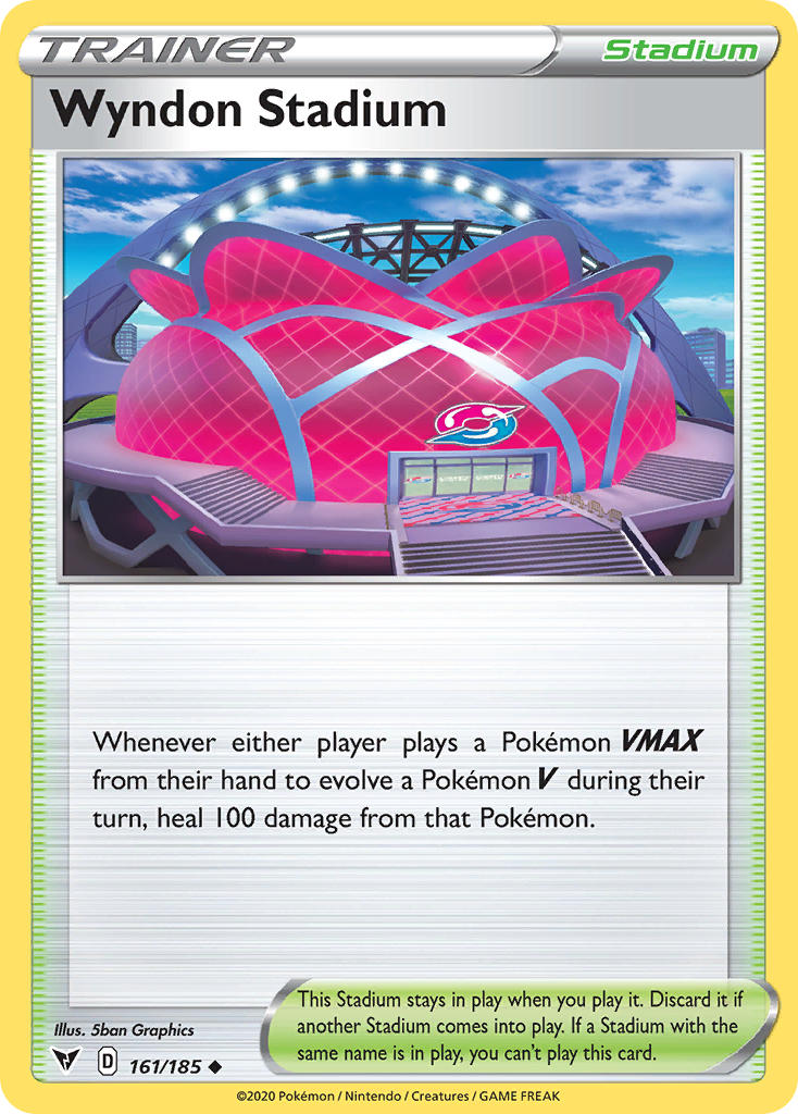 Wyndon Stadium Pokémon card
