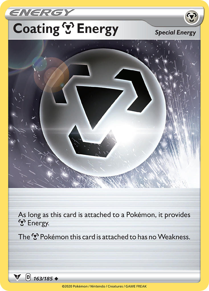 Coating Metal Energy Pokémon card