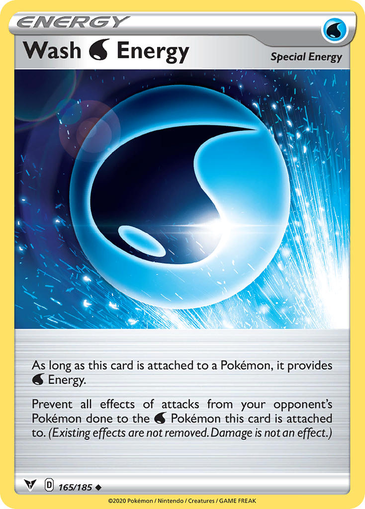 Wash Water Energy Pokémon card