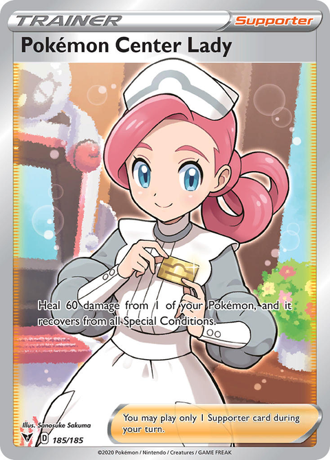 Pokémon Center Lady