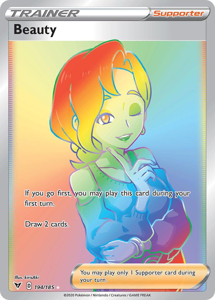 Beauty Pokémon card