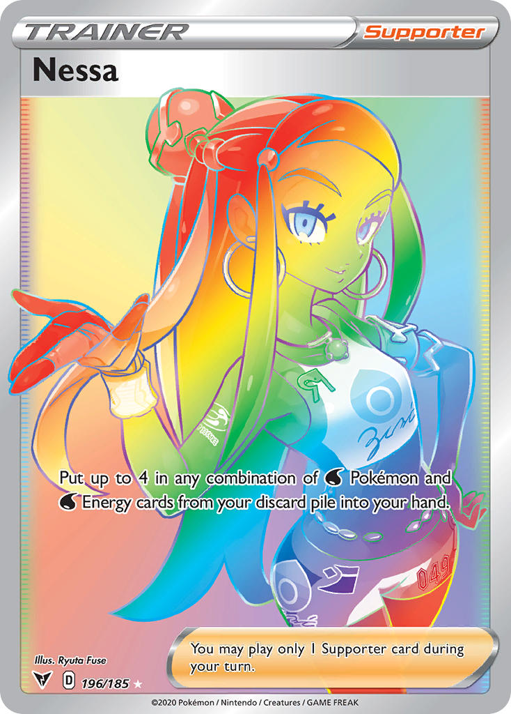 Nessa Pokémon card