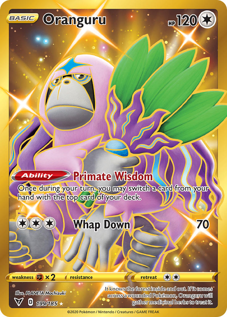 Oranguru Pokémon card