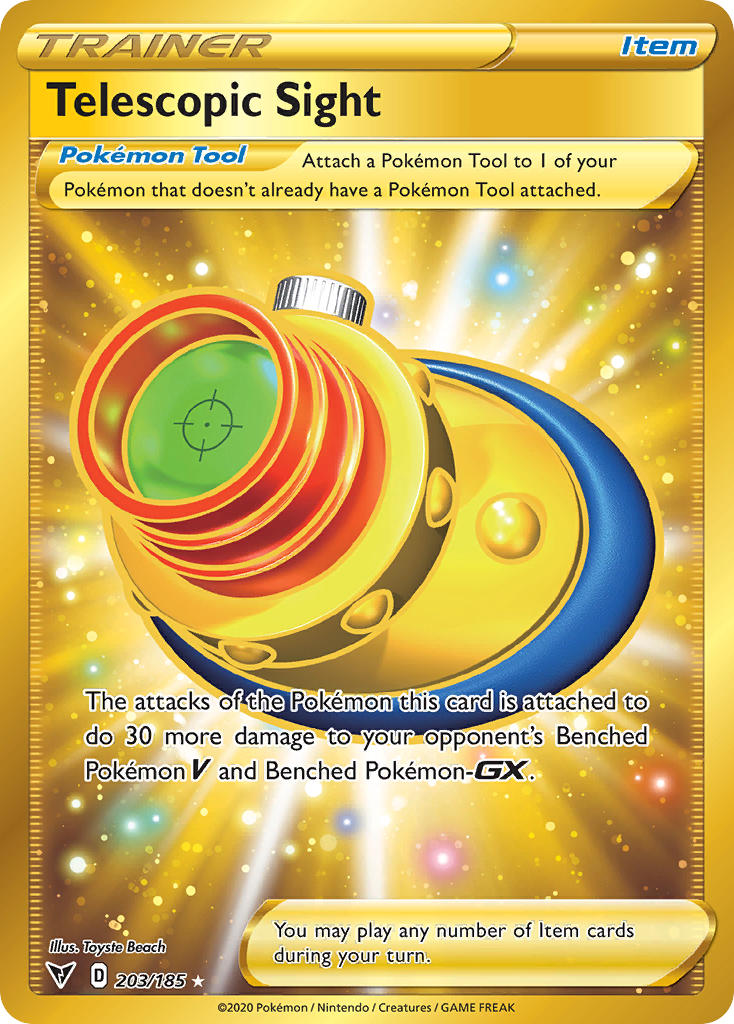 Telescopic Sight Pokémon card