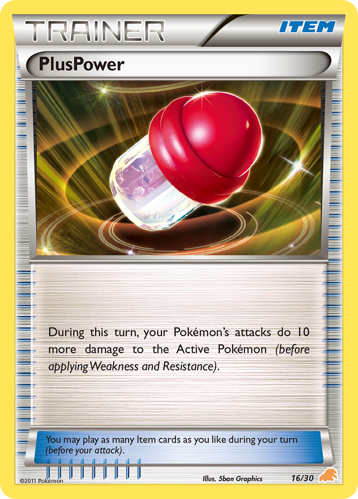 PlusPower Pokémon card