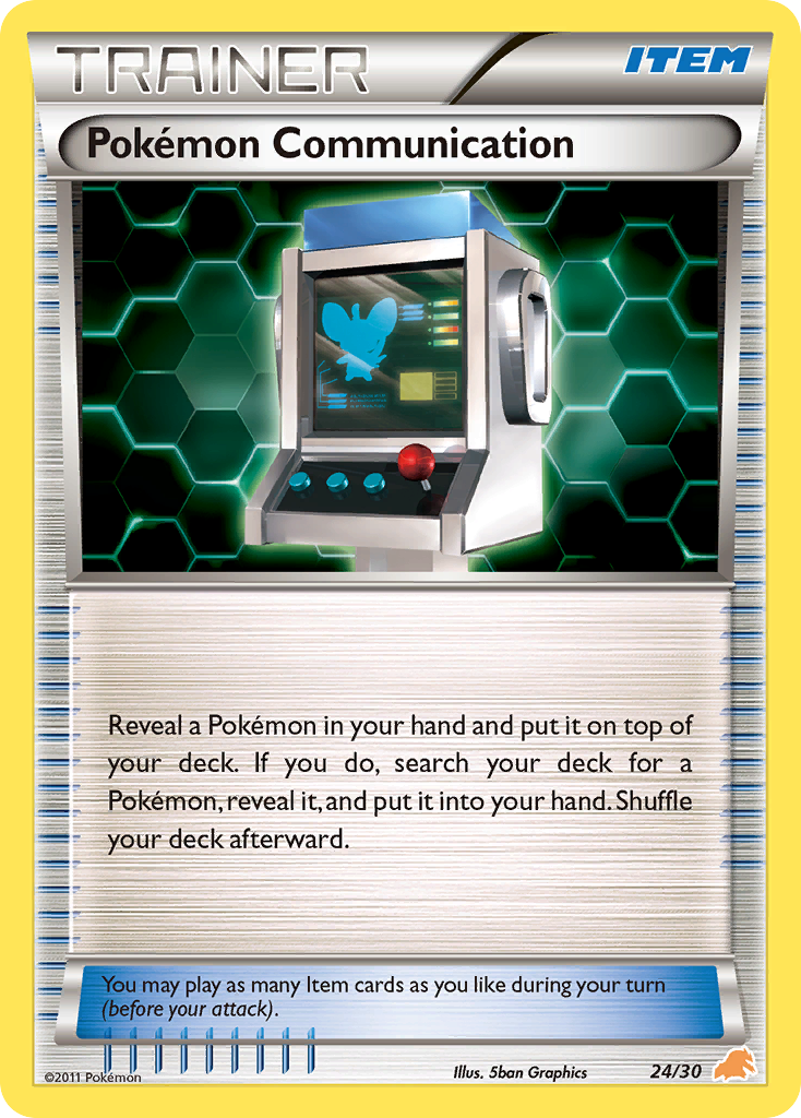Pokémon Communication Pokémon card