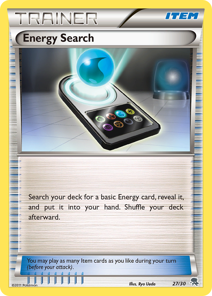 Energy Search Pokémon card