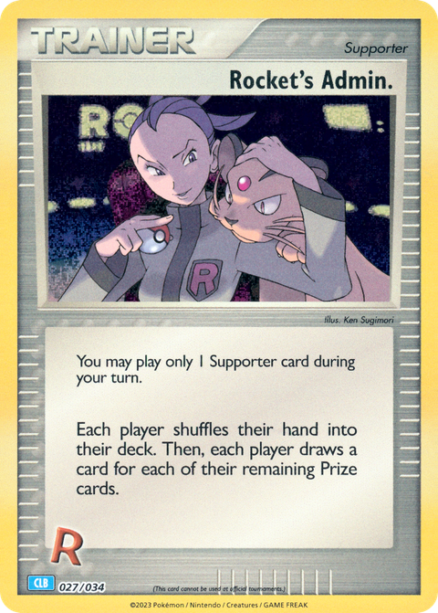Rocket's Admin.