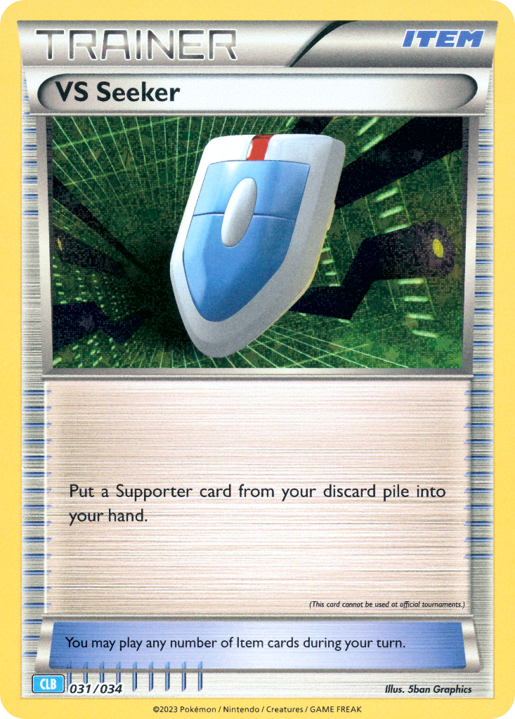 VS Seeker Pokémon card