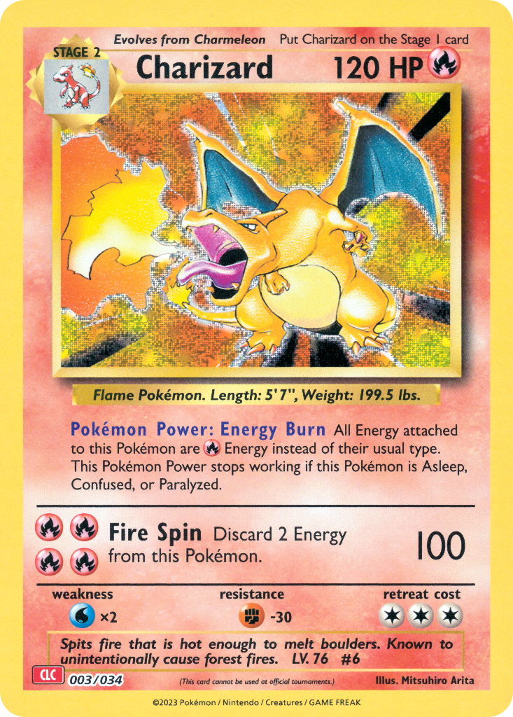 Charizard Pokémon card