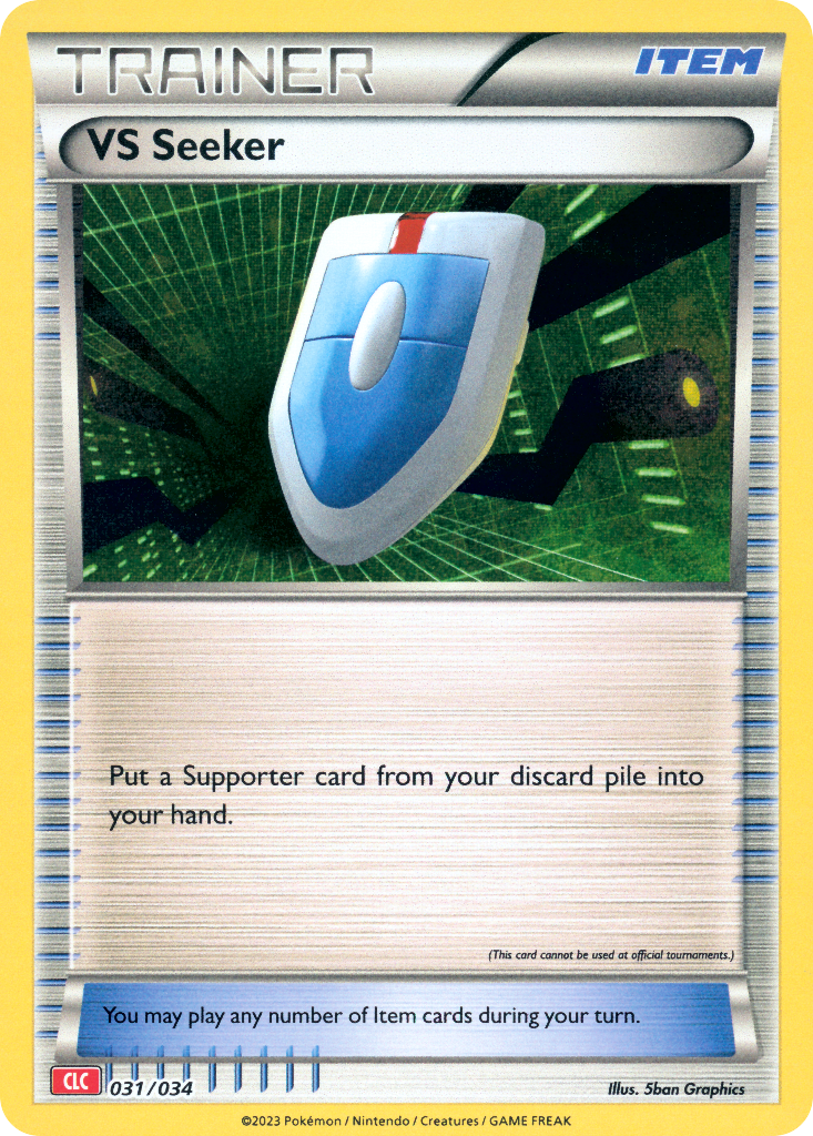 VS Seeker Pokémon card