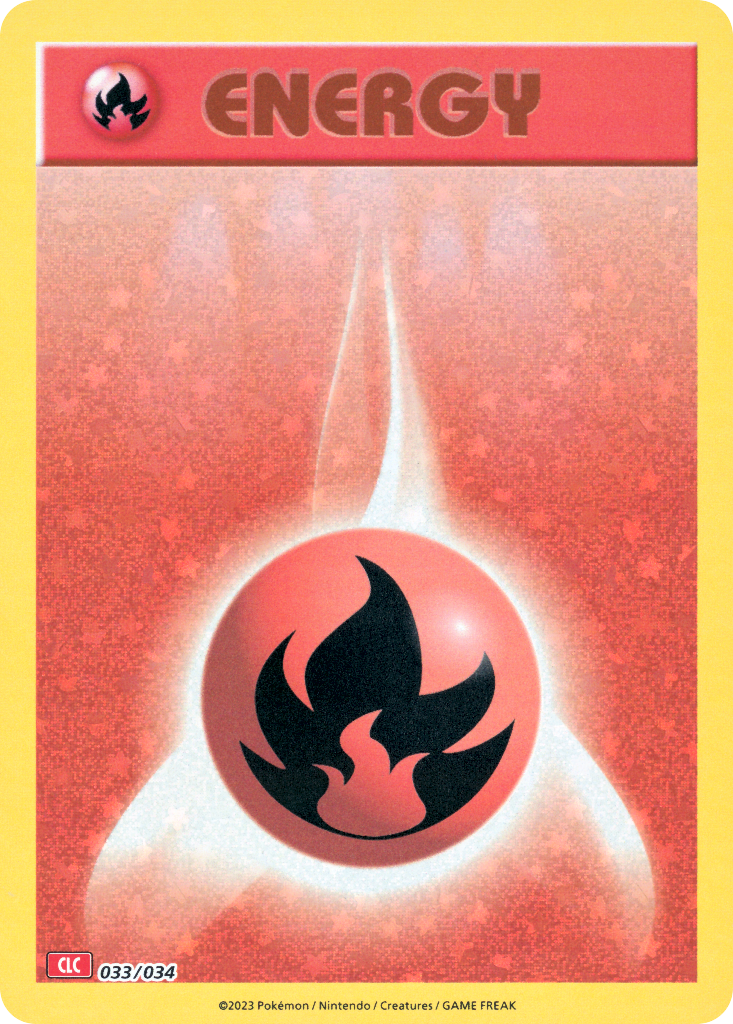 Fire Energy Pokémon card