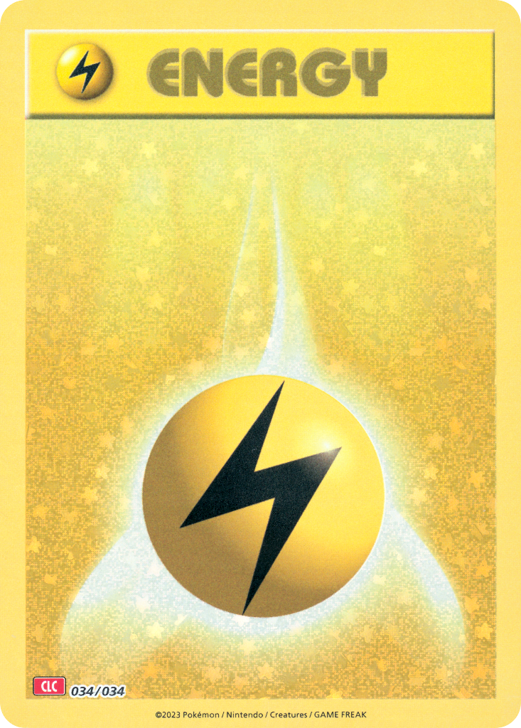 Lightning Energy Pokémon card