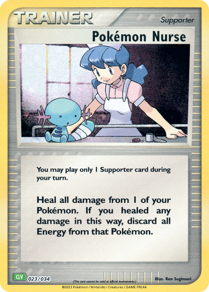 Pokémon Nurse Pokémon card
