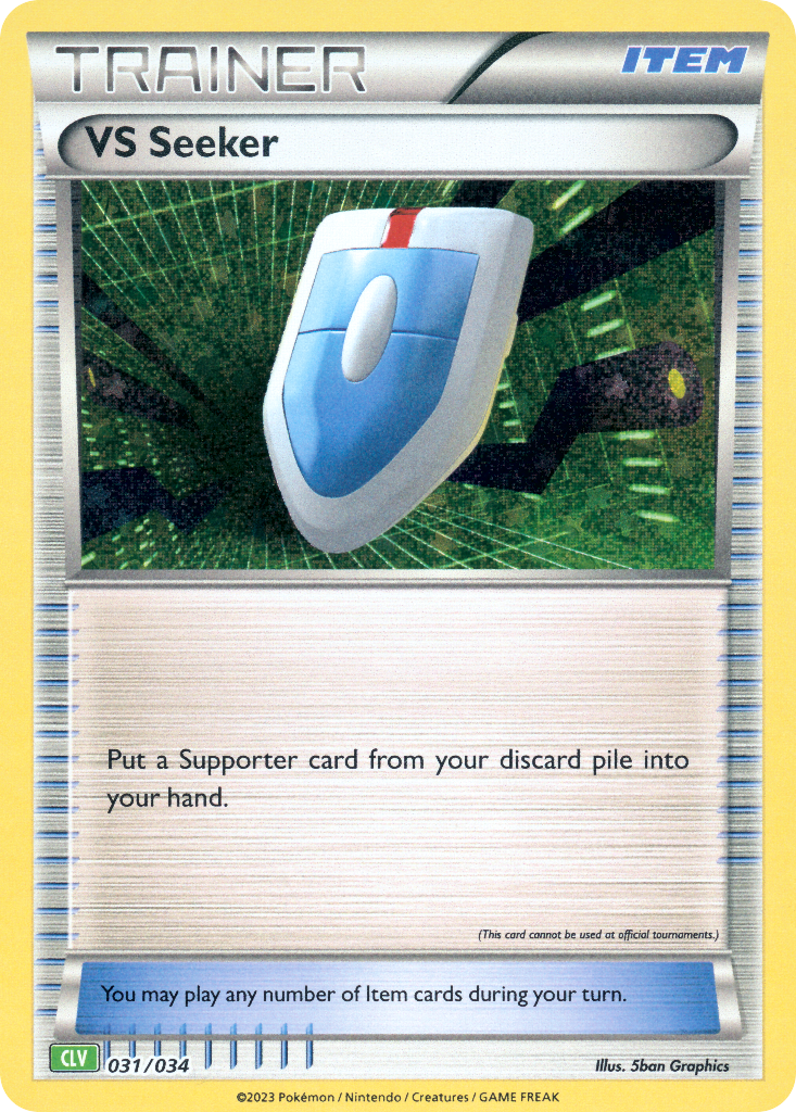 VS Seeker Pokémon card