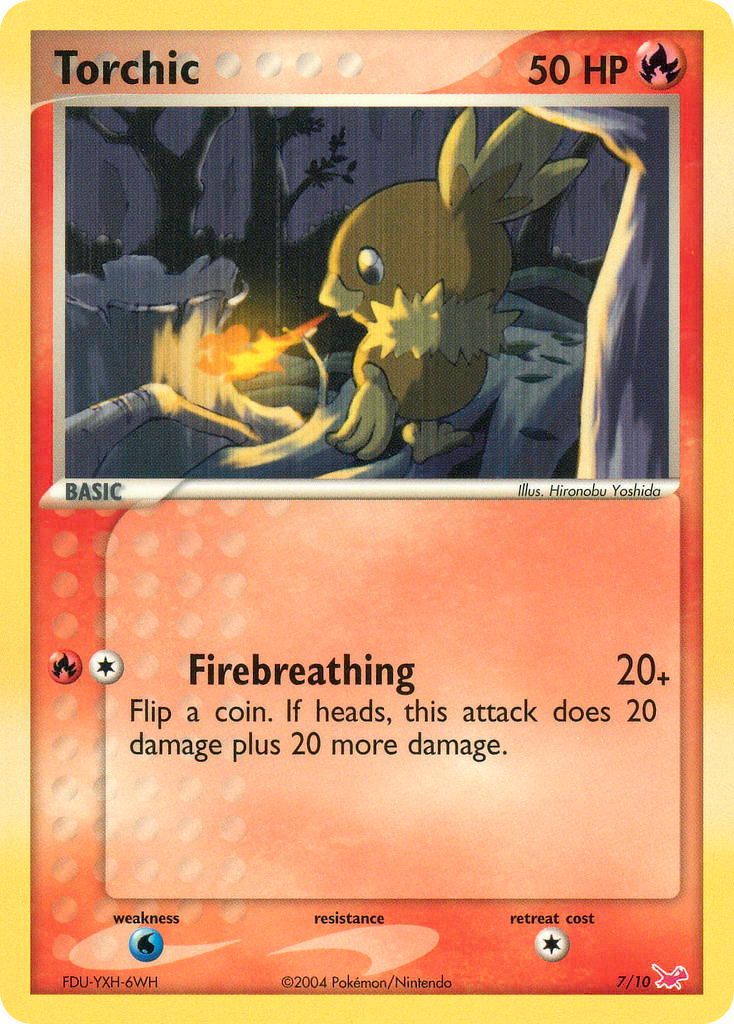Torchic Pokémon card