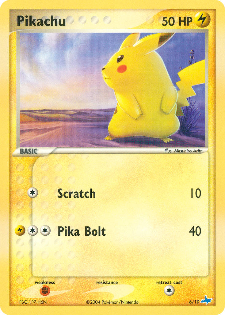 Pikachu Pokémon card