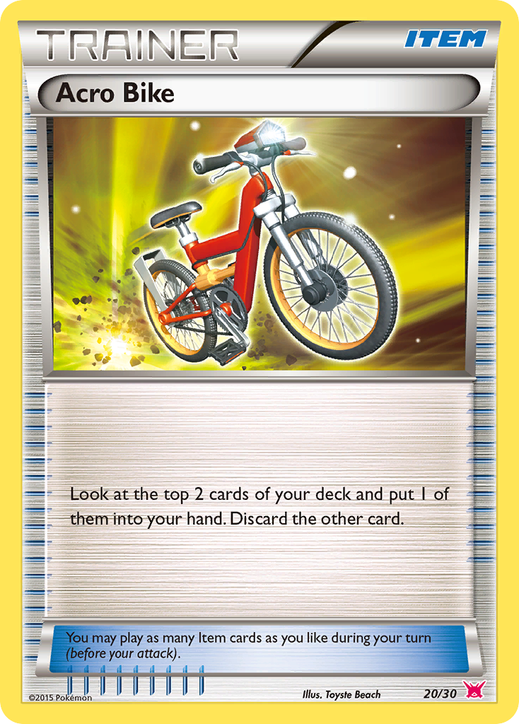 Acro Bike Pokémon card