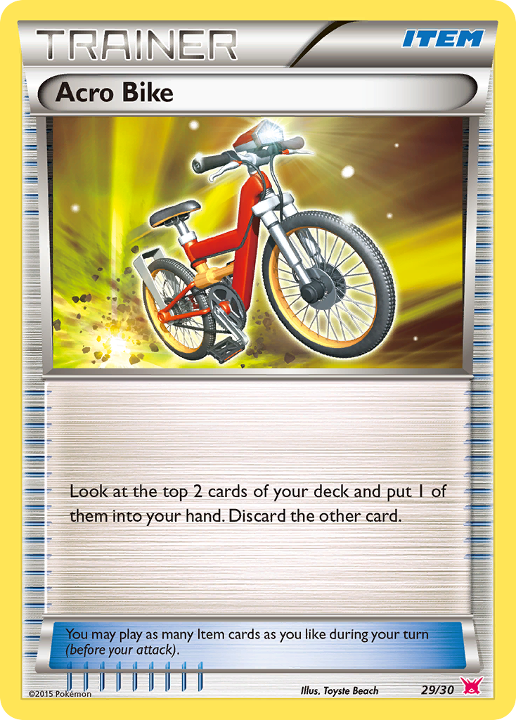 Acro Bike Pokémon card