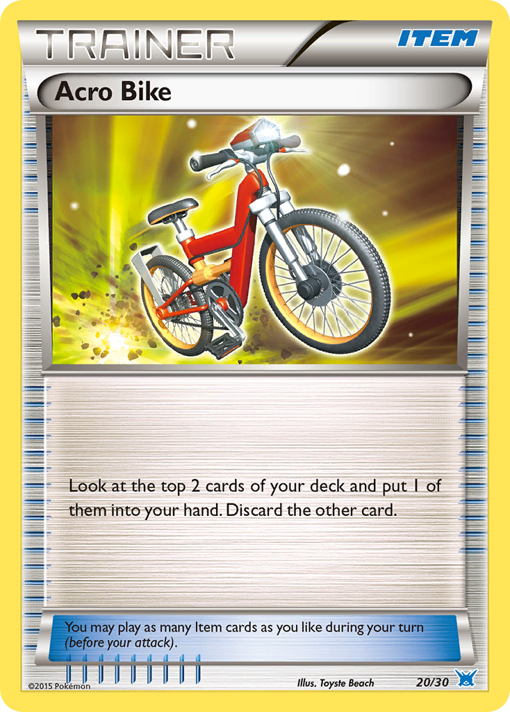 Acro Bike Pokémon card