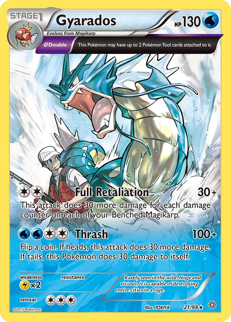 Gyarados Pokémon card