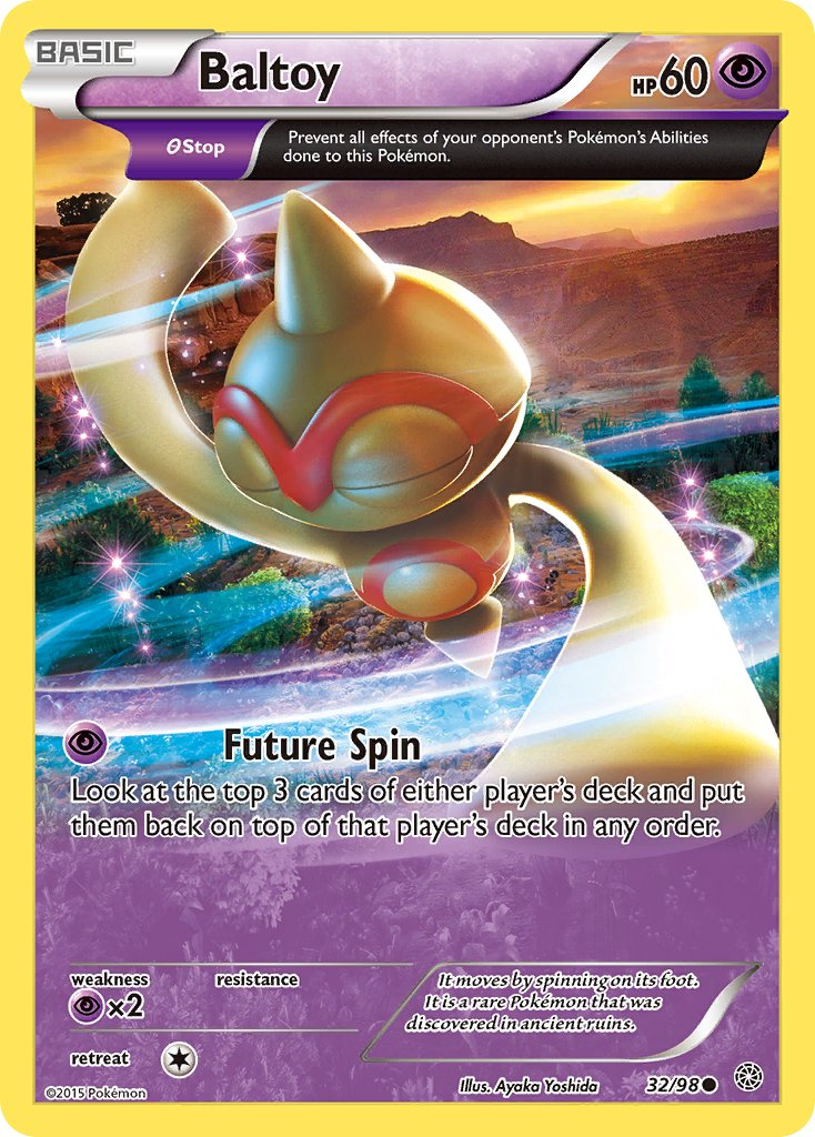 Baltoy Pokémon card