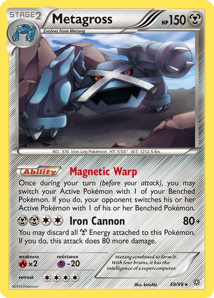 Metagross Pokémon card