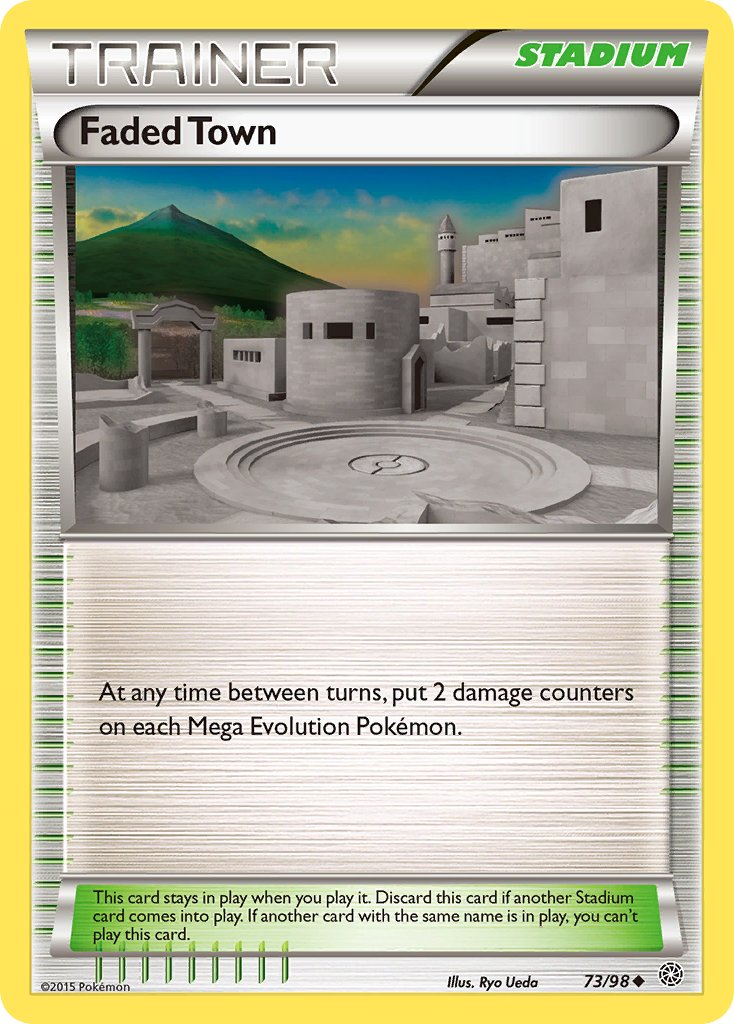 Faded Town Pokémon card