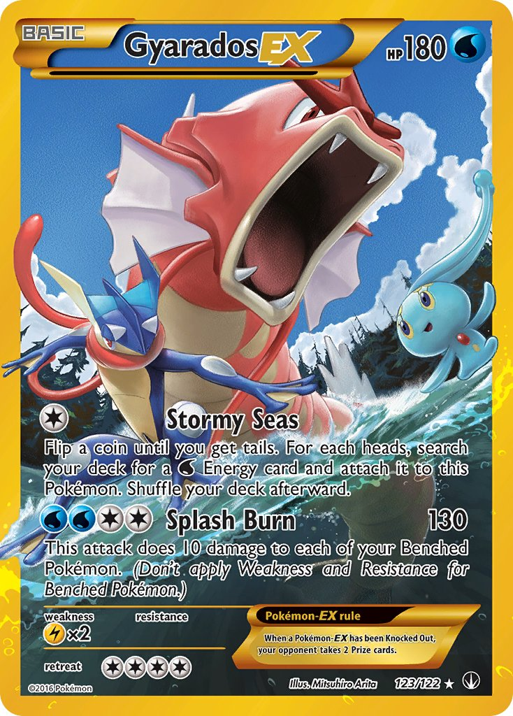 Gyarados EX Pokémon card