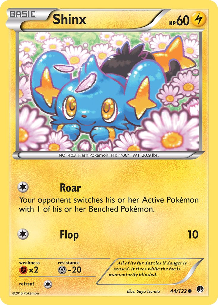 Shinx Pokémon card