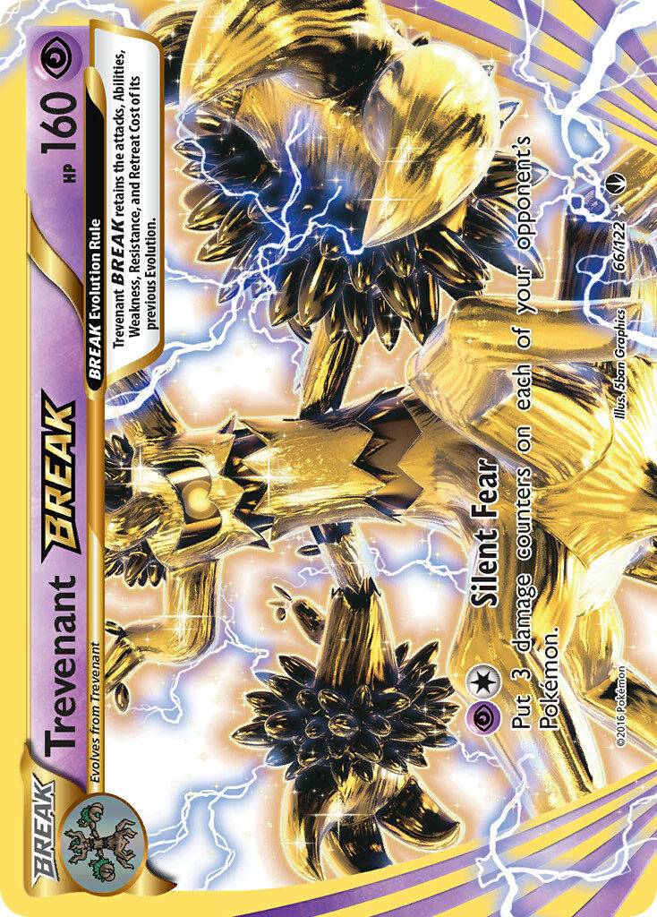 Trevenant BREAK Pokémon card
