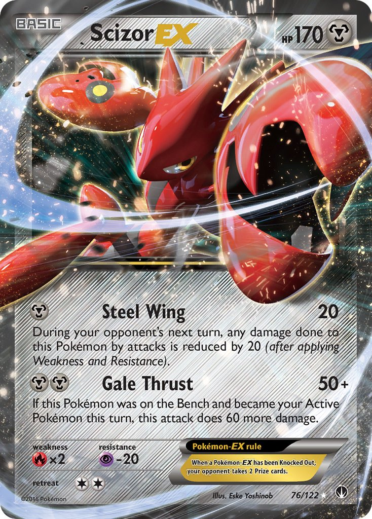 Scizor EX Pokémon card