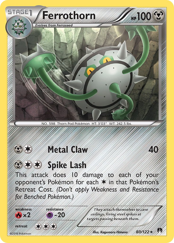Ferrothorn Pokémon card