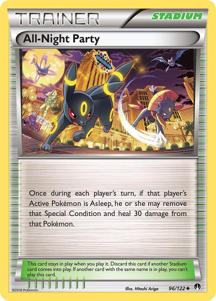 All-Night Party Pokémon card