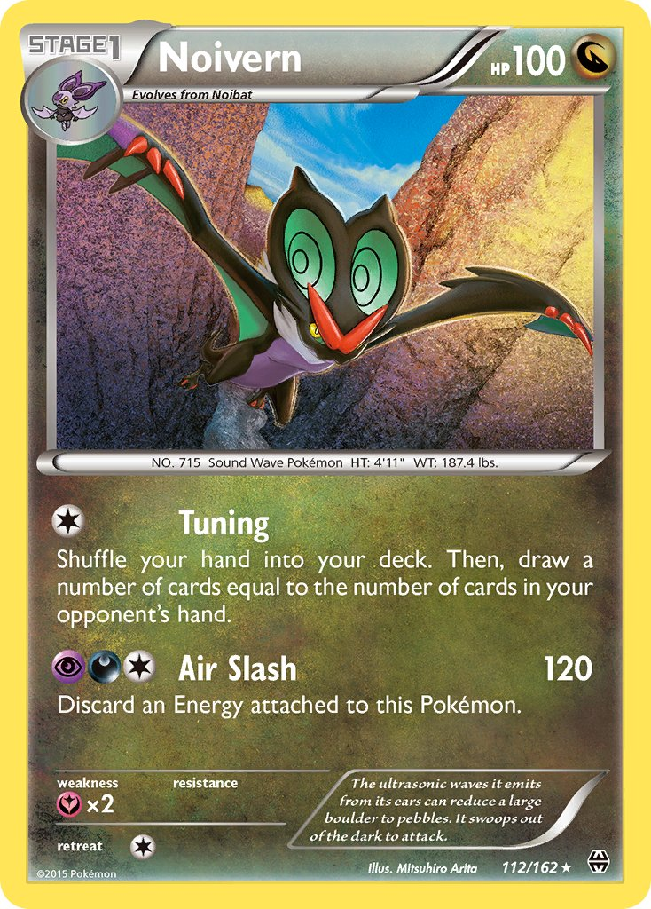 Noivern Pokémon card