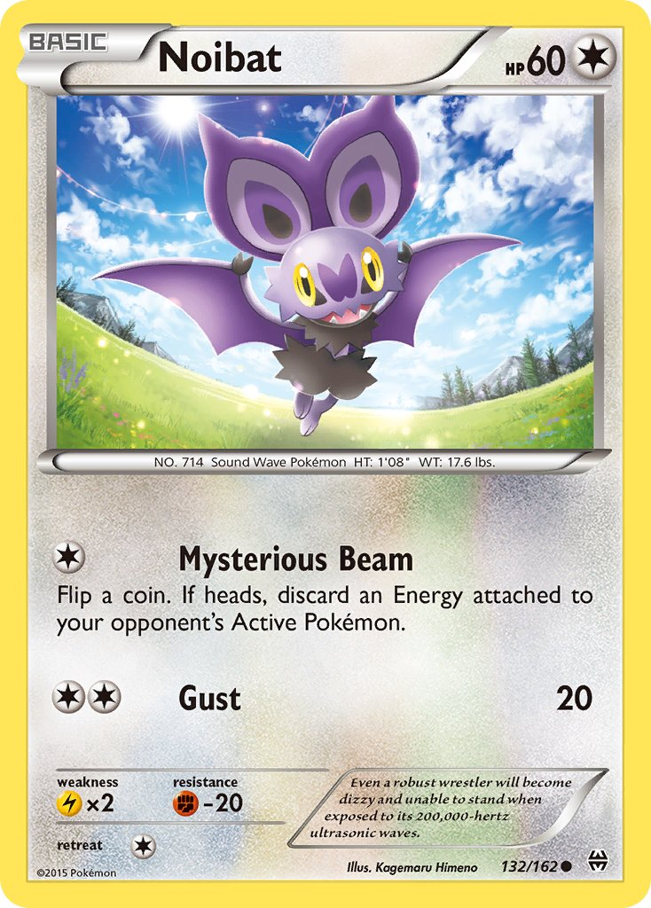 Noibat Pokémon card