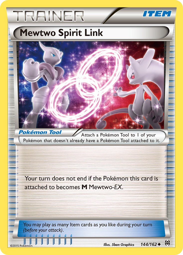Mewtwo Spirit Link Pokémon card