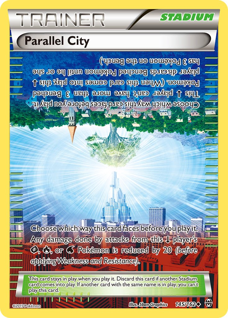 Parallel City Pokémon card