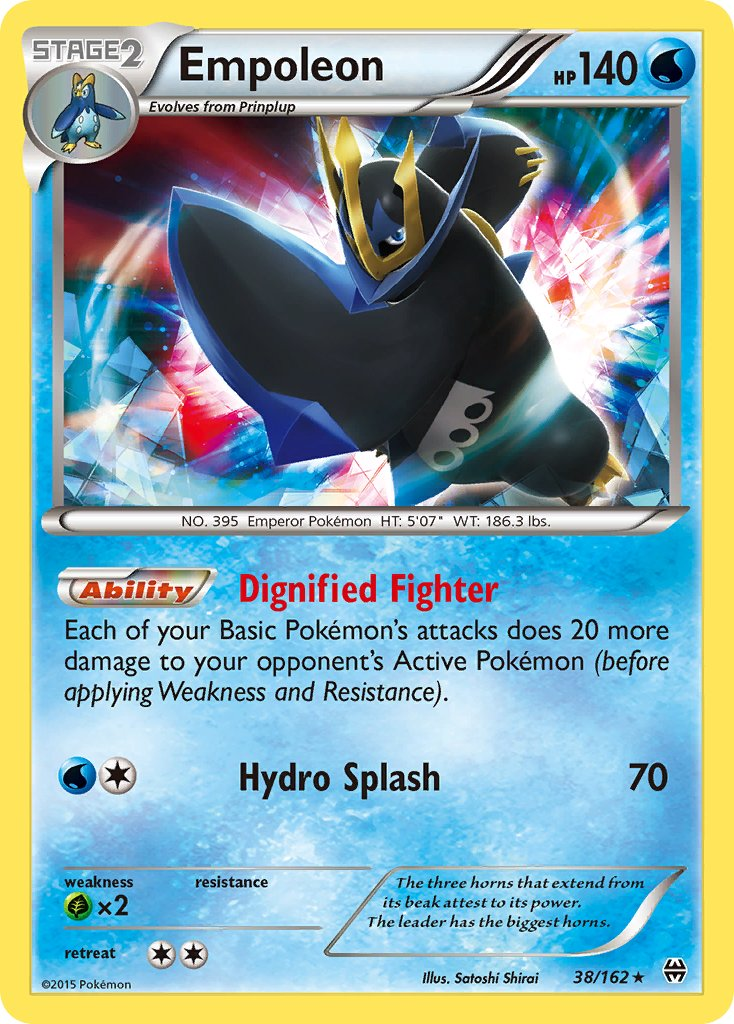 Empoleon Pokémon card