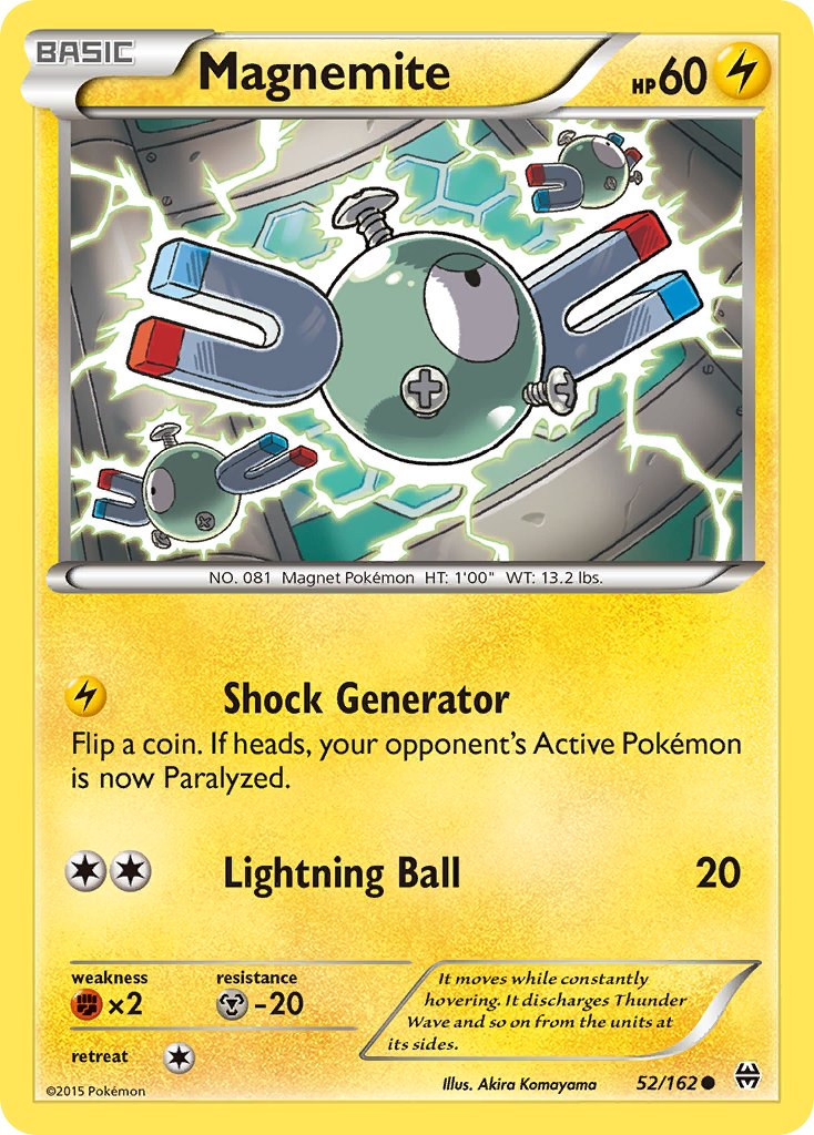 Magnemite Pokémon card