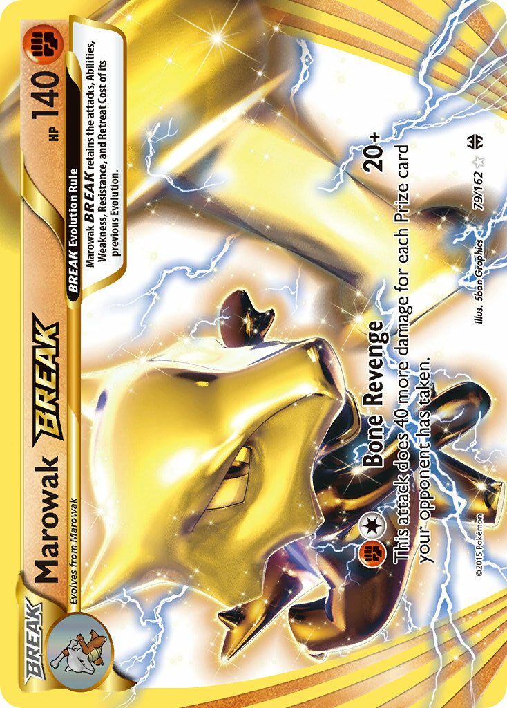 Marowak BREAK Pokémon card