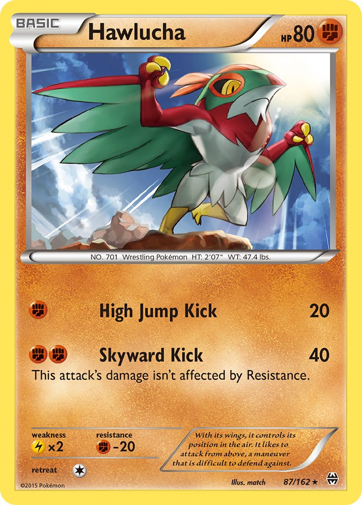 Hawlucha Pokémon card