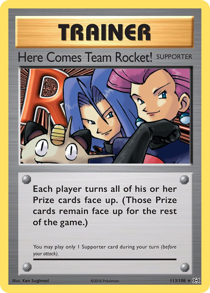 Here Comes Team Rocket! Pokémon card